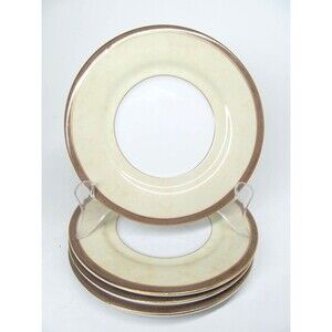PTS International Interiors Malibu Set Of Four 6 3/8" Saucer Plates